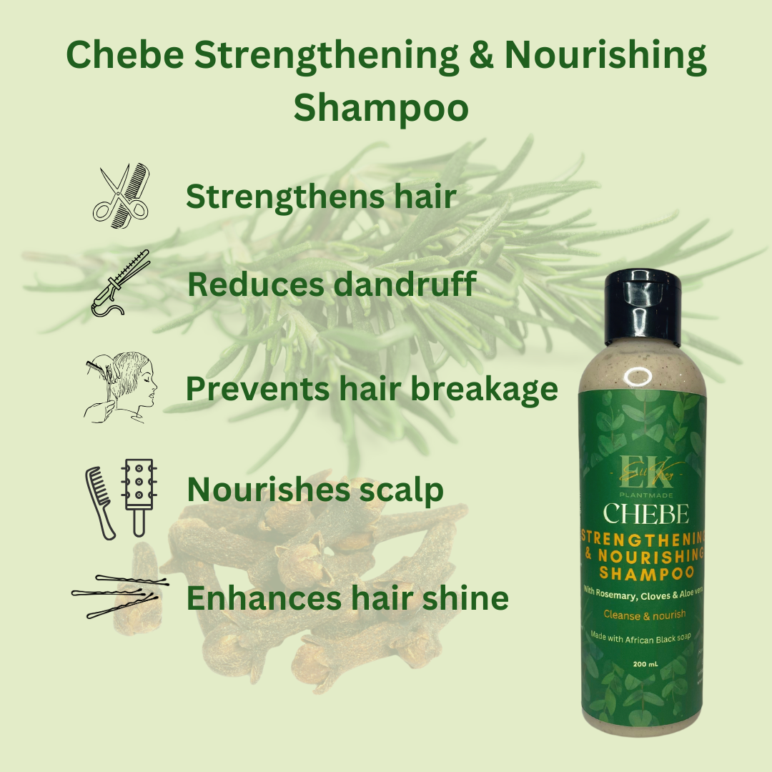 Chebe Hair Growth & Strengthening 3 in 1 Shampoo Set