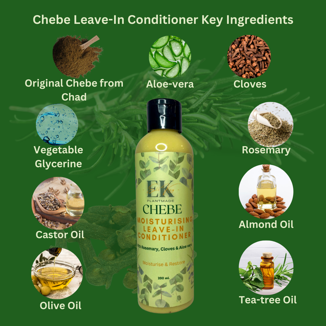 Chebe Hair Growth & Strengthening 3 in 1 Shampoo Set