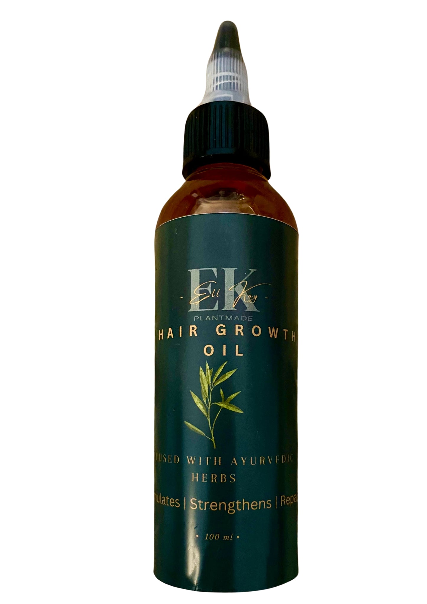 Ayurvedic Hair Growth Oil || 100% Natural Oils and Herbs for Dandruff & Hair Loss Treatment.