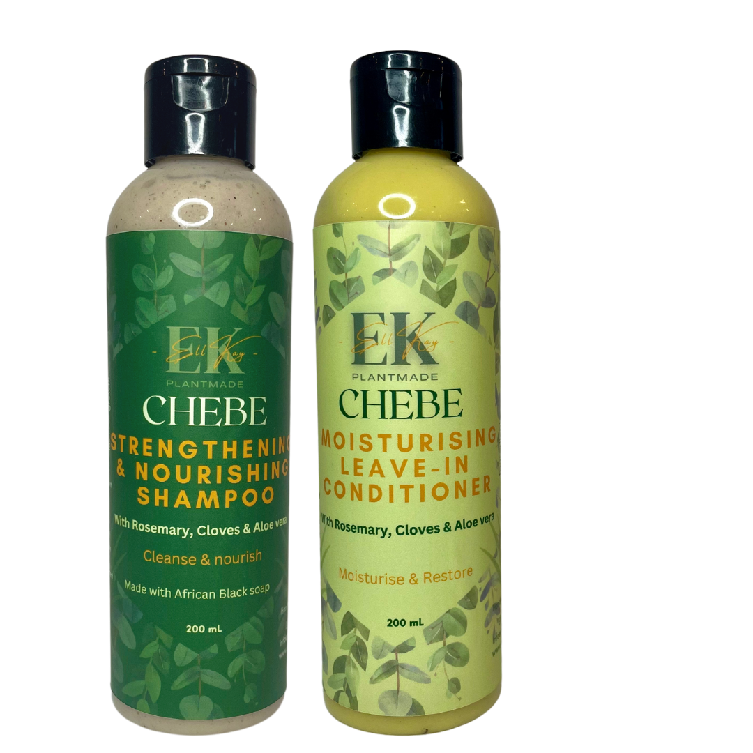 Chebe Strengthening & Moisturizing Hair Care Duo