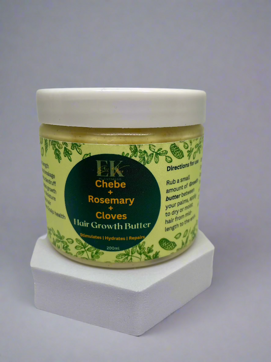 Premium Hair Growth Butter | Enriched with Chebe, Rosemary, Cloves & Natural Oils