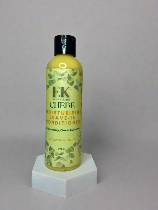 Chebe Moisturizing Leave-In Conditioner – Enriched with Rosemary, Cloves & Aloe Vera.