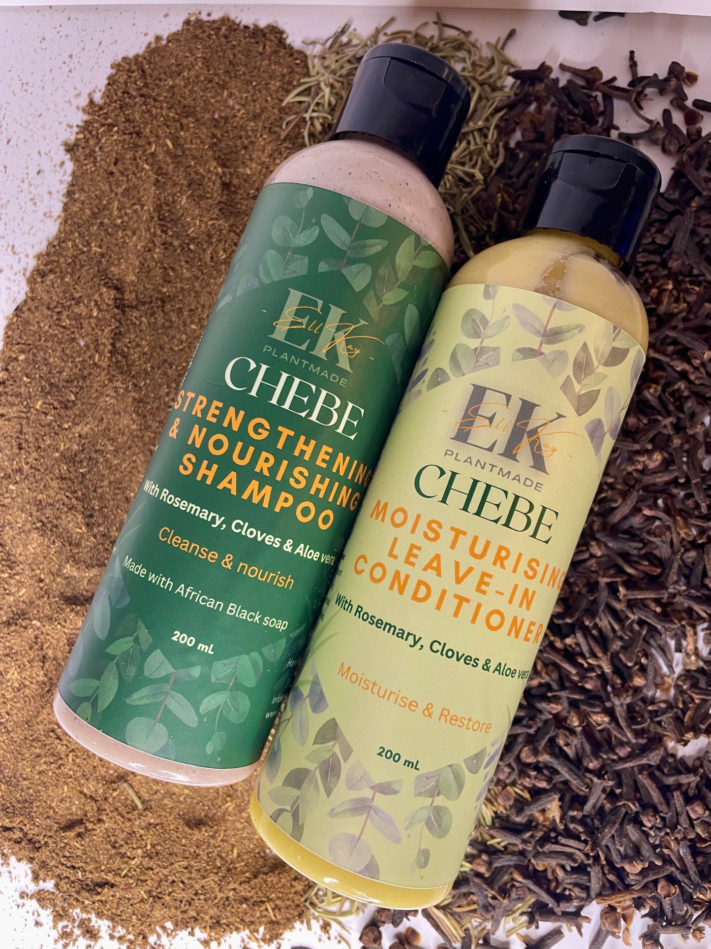 Chebe Strengthening & Moisturizing Hair Care Duo