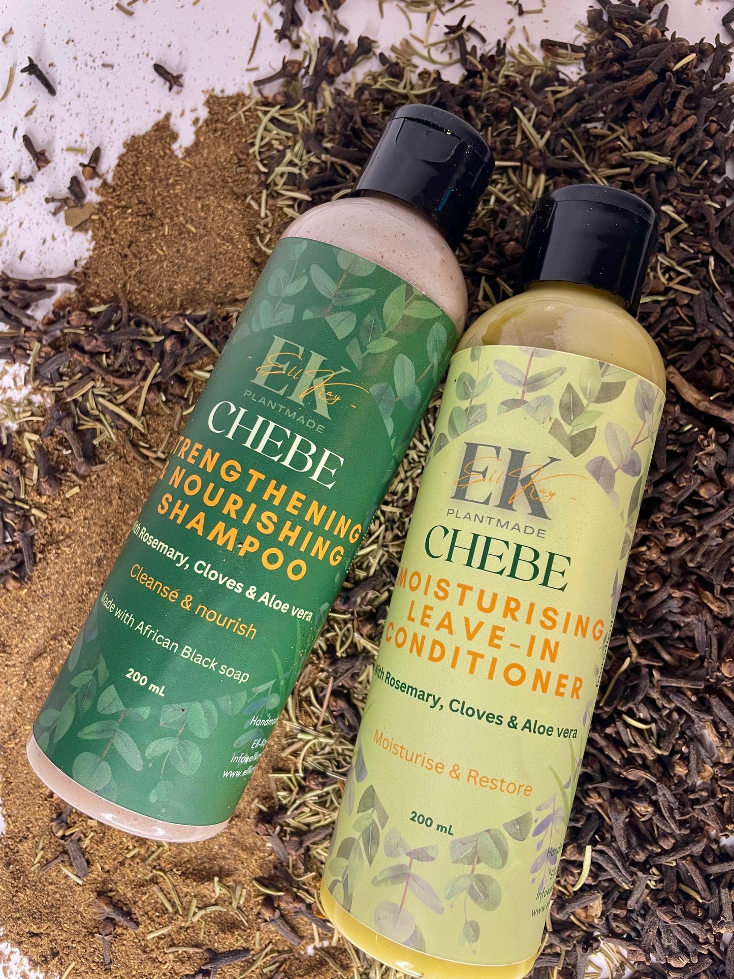 Chebe Strengthening & Moisturizing Hair Care Duo